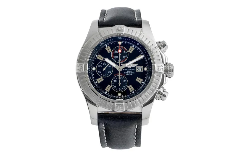 Breitling Super Avenger chronograph steel automatic men's watch A13370 [2504182]