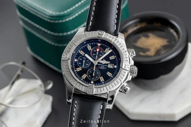 Breitling Super Avenger chronograph steel automatic men's watch A13370 [2504182]