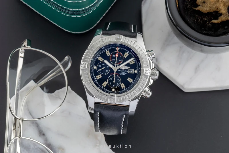 Breitling Super Avenger chronograph steel automatic men's watch A13370 [2504182]