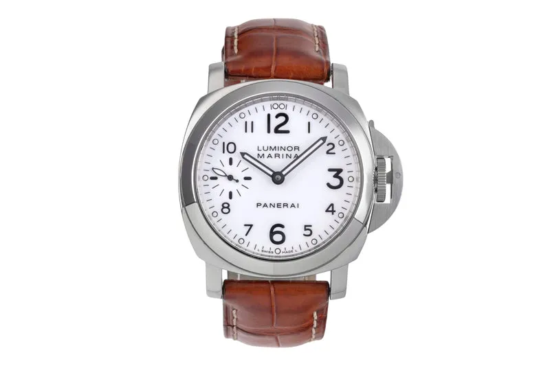 Panerai Luminor Marina steel manual winding men's watch PAM00113 LP: 6200EUR [2504742]