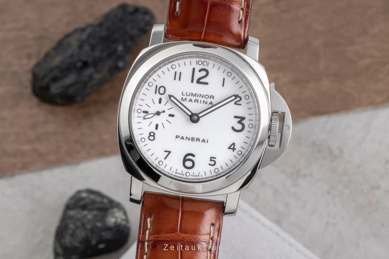 Panerai Luminor Marina steel manual winding men's watch PAM00113 LP: 6200EUR [2504742]