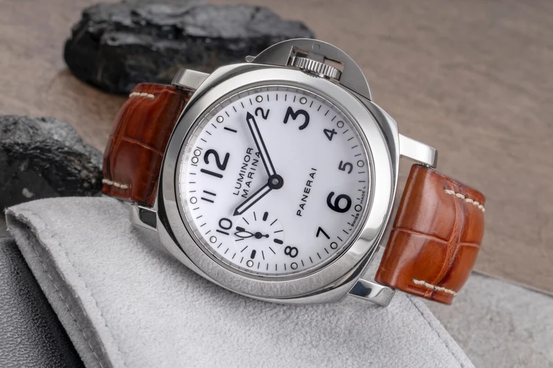 Panerai Luminor Marina steel manual winding men's watch PAM00113 LP: 6200EUR [2504742]