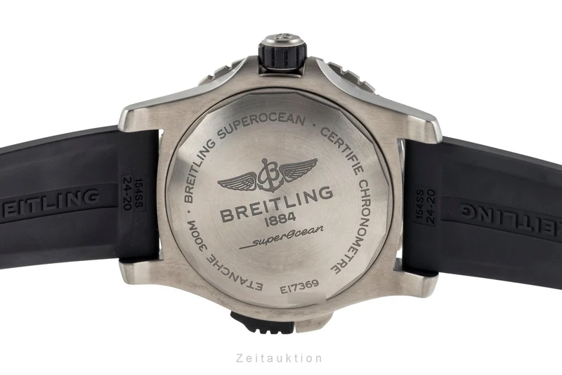 Breitling Superocean titanium automatic men's watch E17369 LP: 6600EUR [2505348]