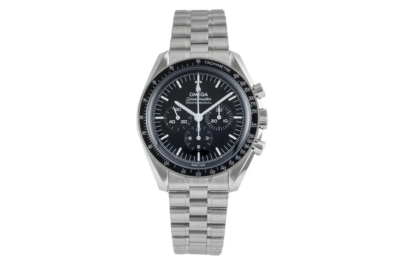 Omega Speedmaster Moonwatch chronograph steel manual winding men's watch 310.30.42.50.01.001 LP: 7600EUR [2505532]