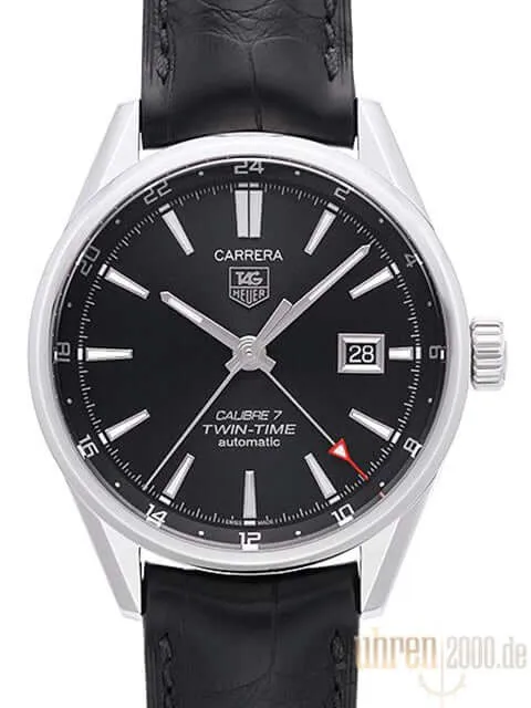 TAG Heuer Carrera WAR2010.FC6266 Calibre 7 Twin-Time Automatik 41