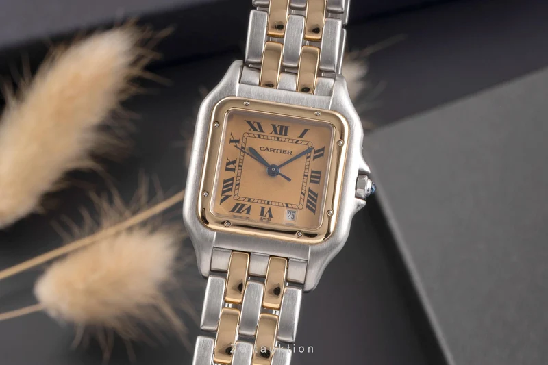 Cartier Panthere steel / gold quartz women's watch 83083242 [2505266]