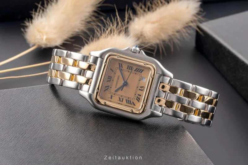 Cartier Panthere steel / gold quartz women's watch 83083242 [2505266]