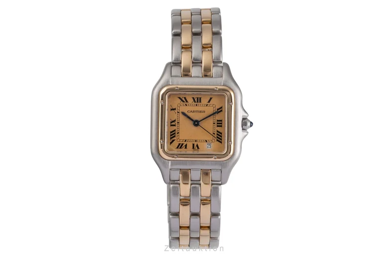 Cartier Panthere steel / gold quartz women's watch 83083242 [2505266]