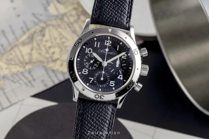 Breguet Type XX chronograph steel automatic men's watch 3800 [2505267]