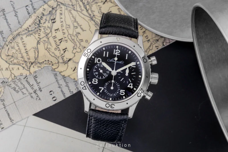 Breguet Type XX chronograph steel automatic men's watch 3800 [2505267]