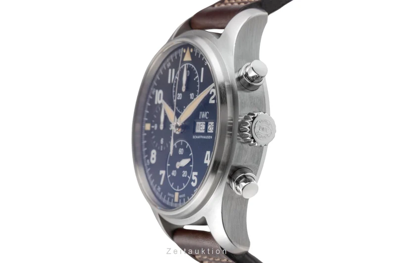 IWC Fliegerchronograph chronograph steel automatic men's watch IW387903 LP: 7700EUR [2505414]