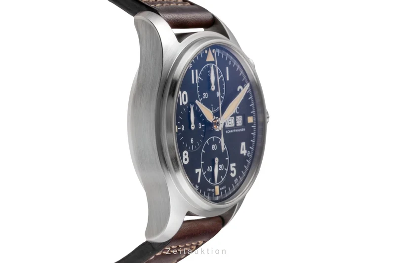 IWC Fliegerchronograph chronograph steel automatic men's watch IW387903 LP: 7700EUR [2505414]