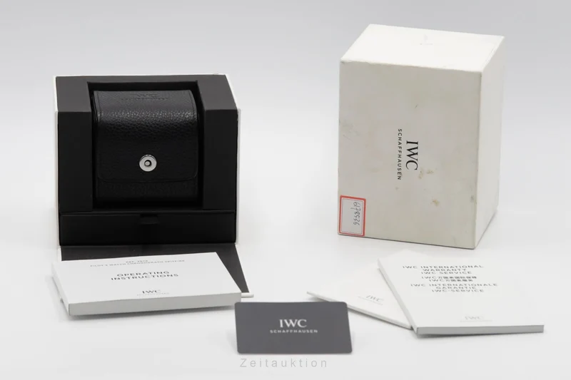 IWC Fliegerchronograph chronograph steel automatic men's watch IW387903 LP: 7700EUR [2505414]