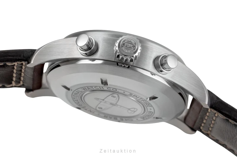 IWC Fliegerchronograph chronograph steel automatic men's watch IW387903 LP: 7700EUR [2505414]