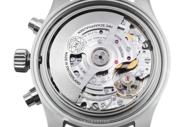 IWC Fliegerchronograph chronograph steel automatic men's watch IW387903 LP: 7700EUR [2505414]