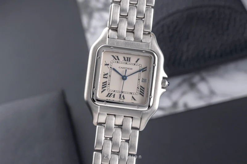 Cartier Panthere steel quartz men's watch W25032F5 [2505213]