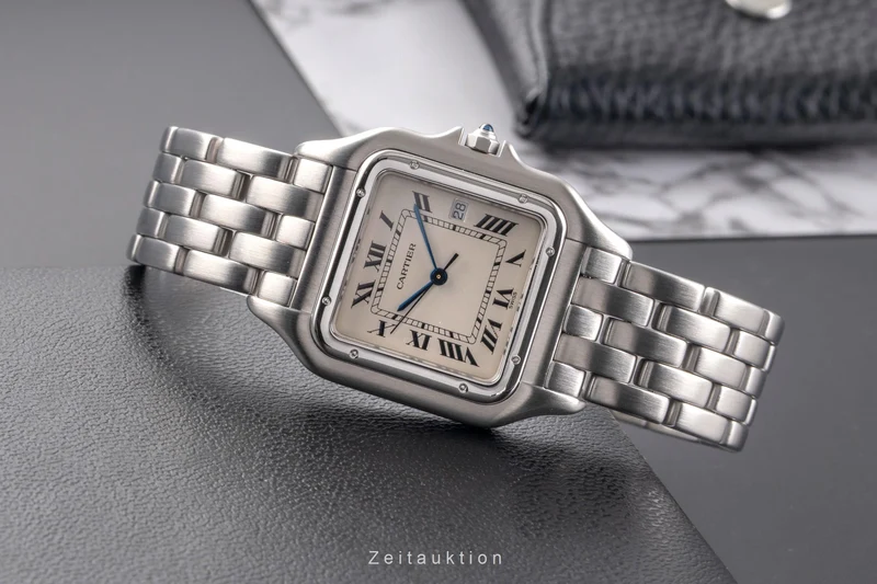 Cartier Panthere steel quartz men's watch W25032F5 [2505213]