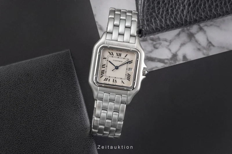 Cartier Panthere steel quartz men's watch W25032F5 [2505213]