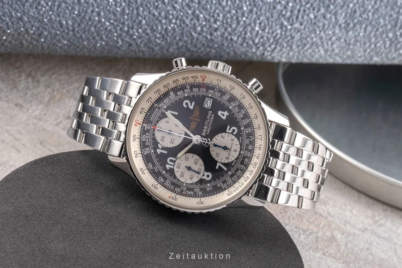 Breitling Old Navitimer chronograph steel automatic men's watch A13322 [2504712]