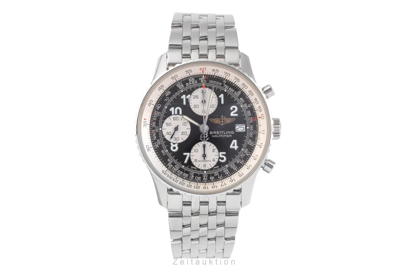 Breitling Old Navitimer chronograph steel automatic men's watch A13322 [2504712]
