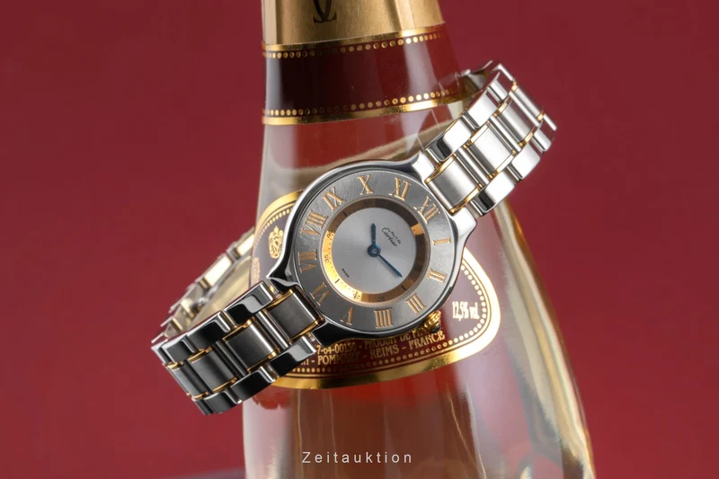 Cartier Ligne 21 gilt / steel quartz women's watch W10073R6 [2503543]