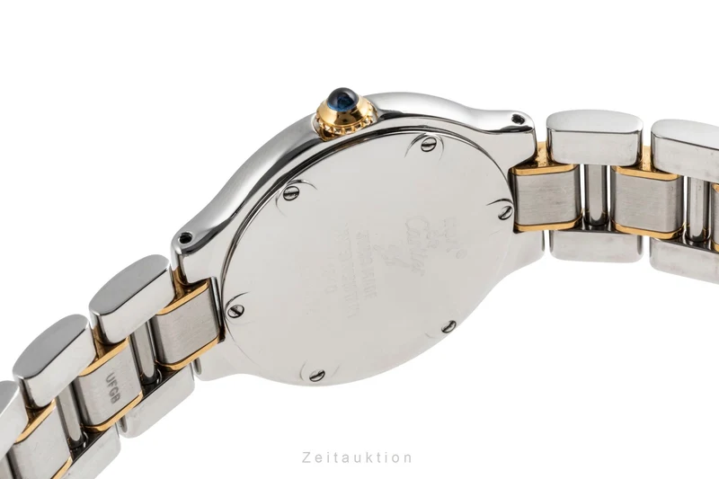 Cartier Ligne 21 gilt / steel quartz women's watch W10073R6 [2503543]