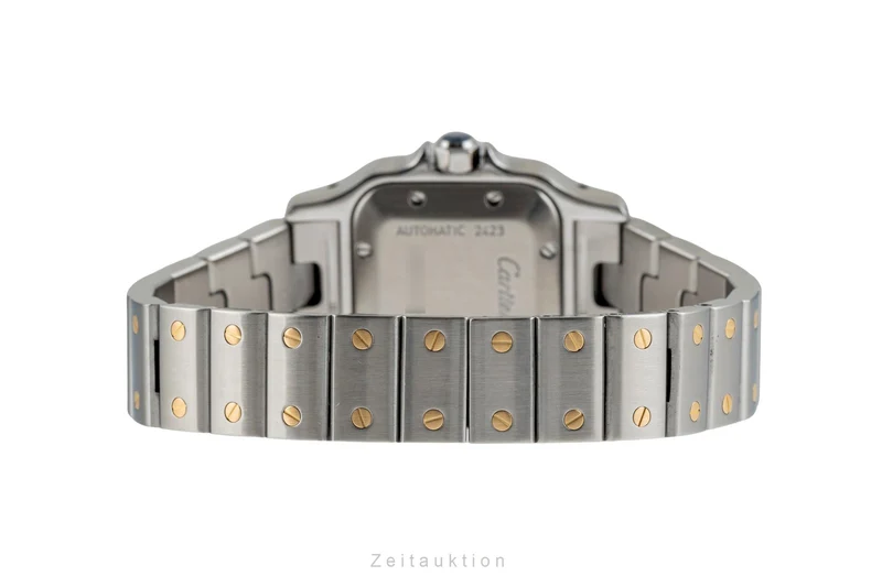 Cartier Santos steel / gold automatic women's watch W20045C4, 2423 [2504342]