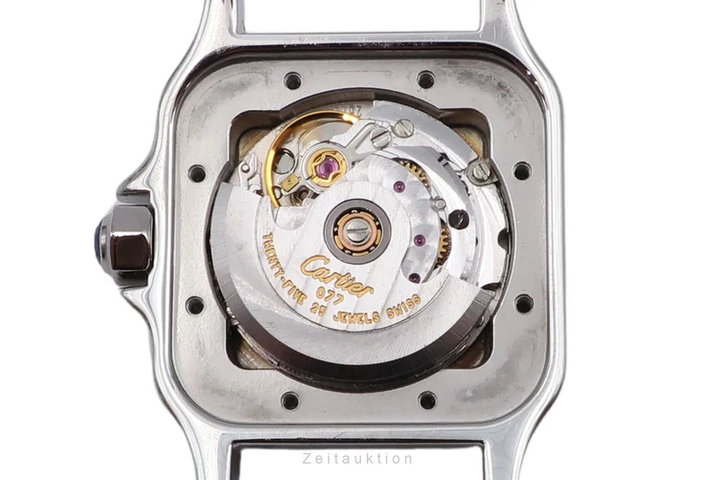 Cartier Santos steel / gold automatic women's watch W20045C4, 2423 [2504342]