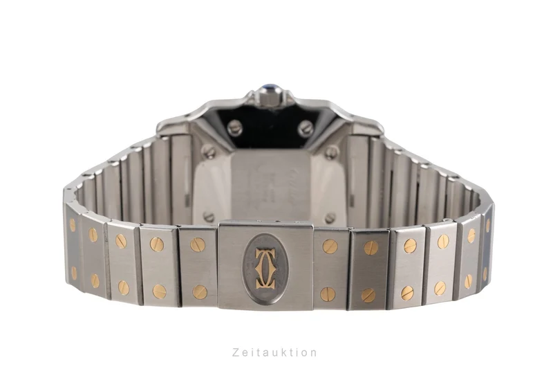 Cartier Santos steel / gold automatic men's watch 2961 [2504781]