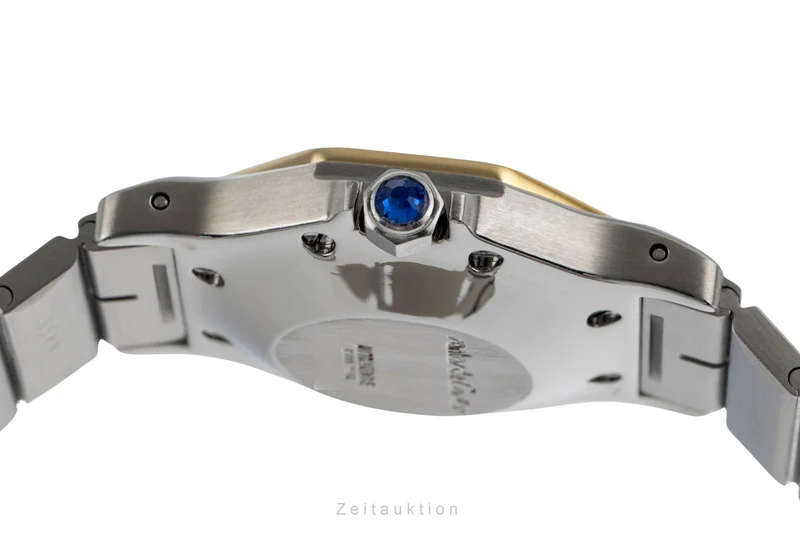 Cartier Santos steel / gold automatic women's watch 2966 [2504565]