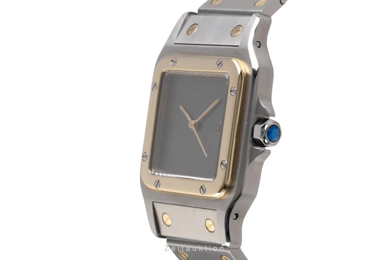 Cartier Santos steel / gold automatic men's watch 2961 [2505181]