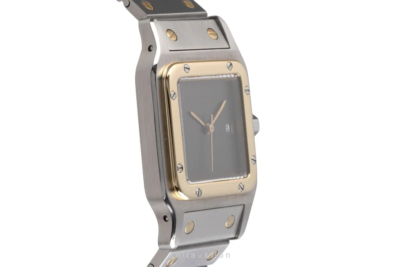 Cartier Santos steel / gold automatic men's watch 2961 [2505181]