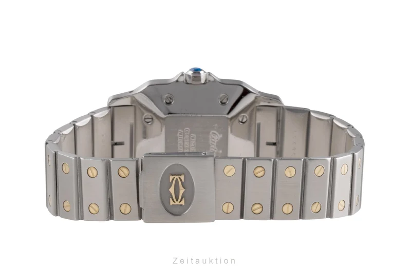 Cartier Santos steel / gold automatic men's watch 2961 [2505181]