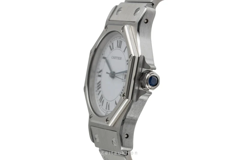 Cartier Santos steel automatic unisex 2965, 81037188 [2503897]