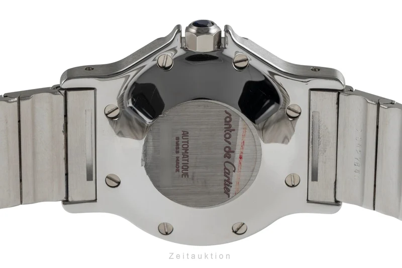 Cartier Santos steel automatic unisex 2965, 81037188 [2503897]