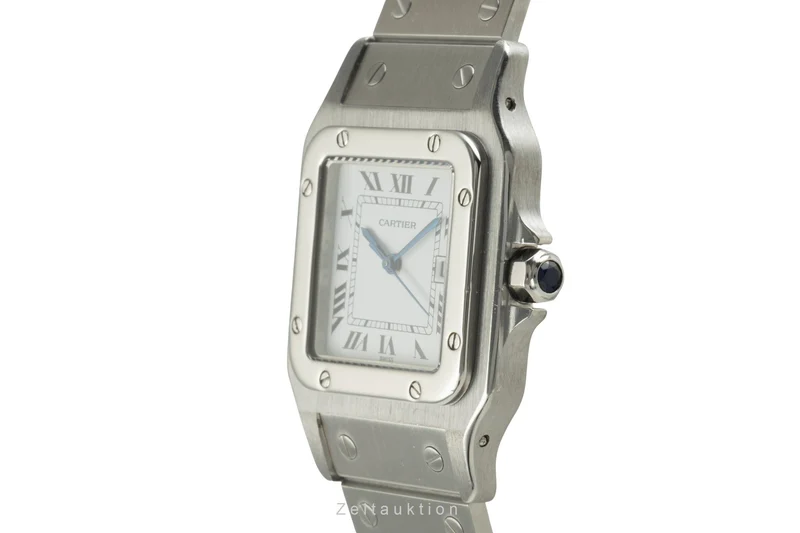 Cartier Santos steel automatic men's watch 2960 [2504220]