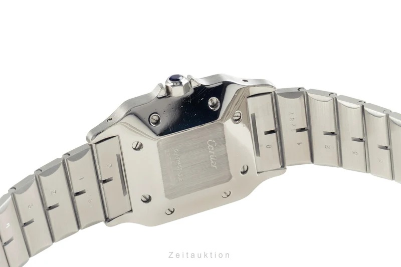 Cartier Santos steel automatic men's watch 2960 [2504220]