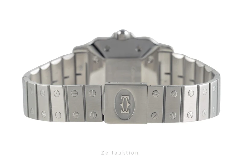 Cartier Santos steel automatic men's watch 2960 [2504220]