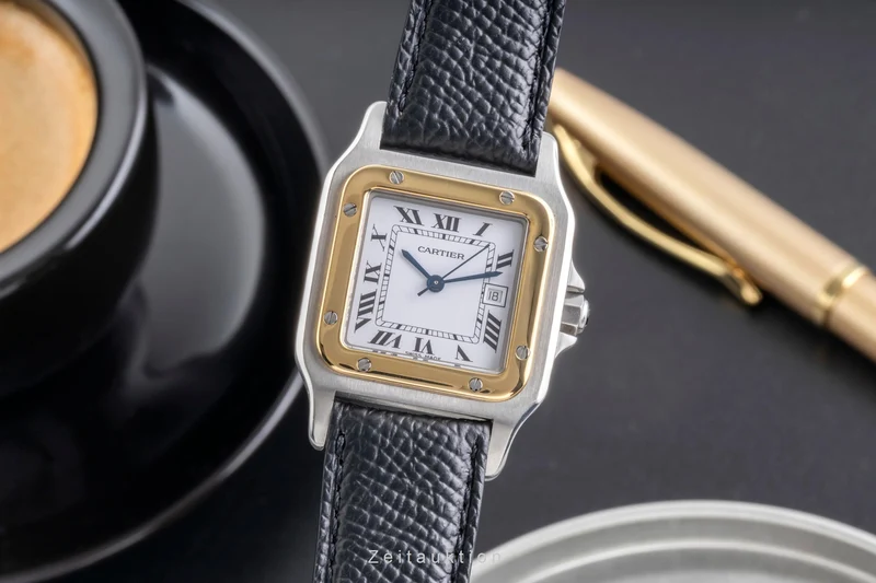 Cartier Santos steel / gold automatic men's watch 2961, 81036288 [2505035]