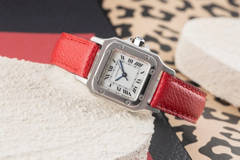 Cartier Santos steel automatic women's watch 0901 Vintage [2504264]