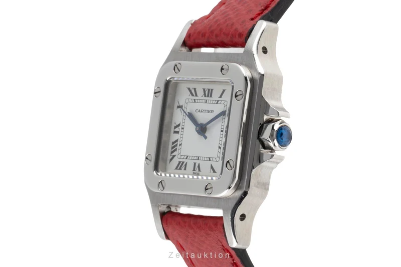 Cartier Santos steel automatic women's watch 0901 Vintage [2504264]