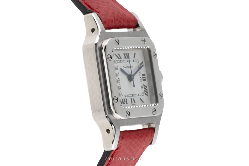 Cartier Santos steel automatic women's watch 0901 Vintage [2504264]