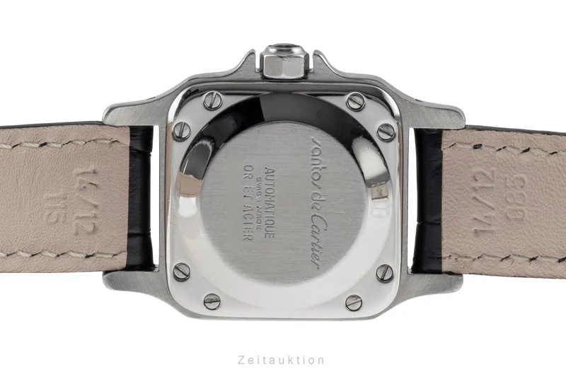 Cartier Santos steel / gold automatic women's watch 0902 [2503618]