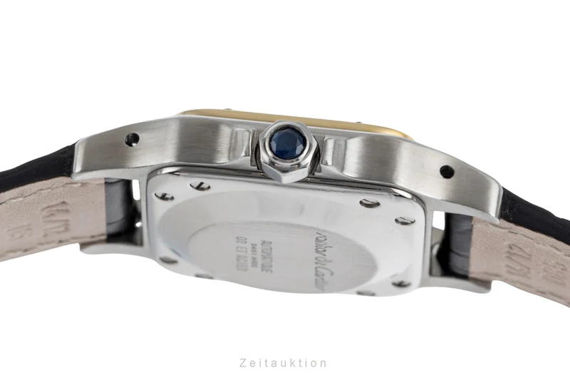 Cartier Santos steel / gold automatic women's watch 0902 [2503618]