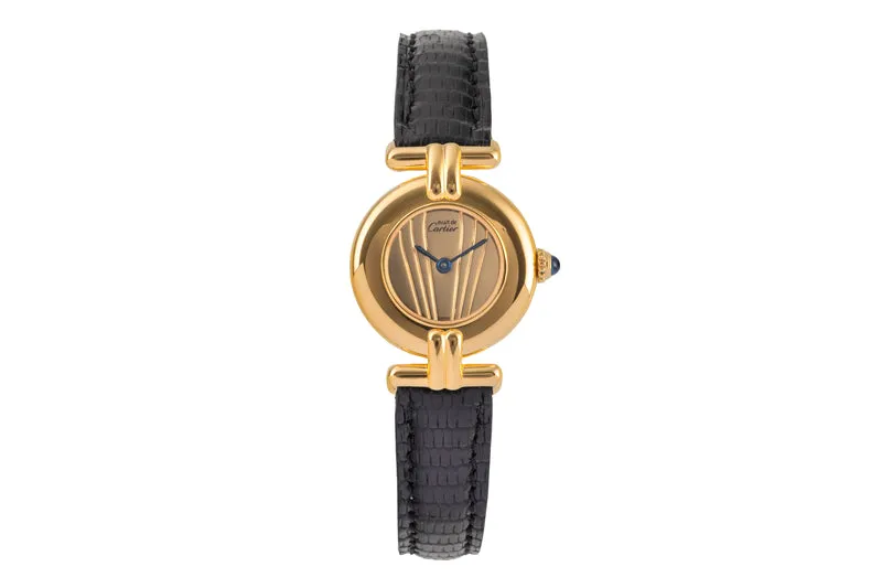 Cartier Colisee silver-gilt quartz women's watch 590002 [2503758]