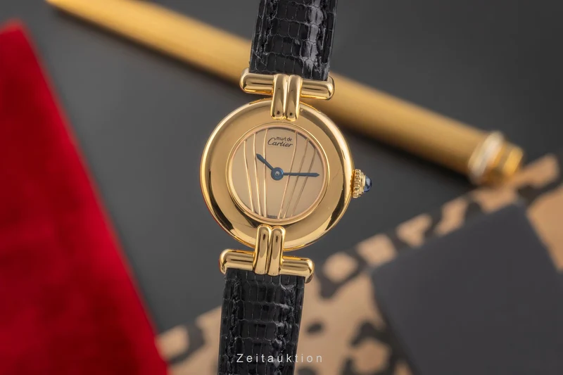 Cartier Colisee silver-gilt quartz women's watch 590002 [2503758]