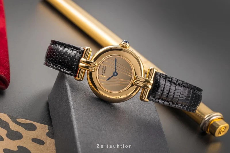 Cartier Colisee silver-gilt quartz women's watch 590002 [2503758]