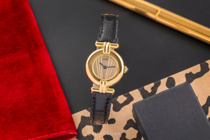 Cartier Colisee silver-gilt quartz women's watch 590002 [2503758]