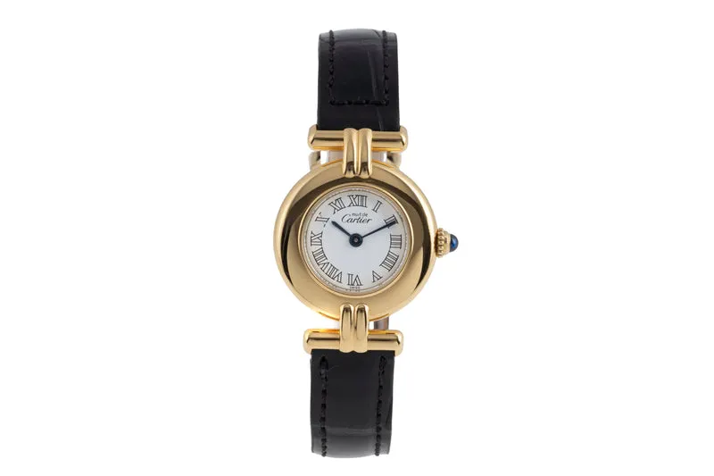 Cartier Colisee silver-gilt quartz women's watch W1011554, 2410 [2504218]