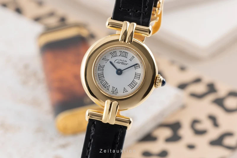 Cartier Colisee silver-gilt quartz women's watch W1011554, 2410 [2504218]